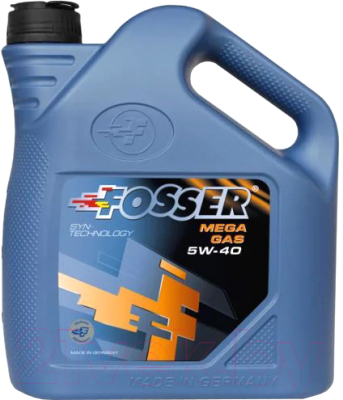 Изображение товара Моторное масло Fosser Mega Gas 5W40 / 10695l (5л)