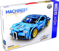 

Конструктор Zhe Gao, Technics Спорткар Blue Run / QL1238
