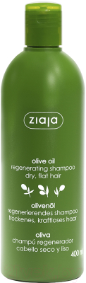 Шампунь для волос Ziaja Восстанавливающий для сухих волос Оливковый (400мл)