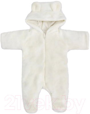Изображение товара Комбинезон прогулочный детский Rant Fluffy с царапками / 139-62 (молочный, р.62)