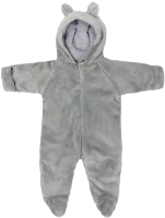 Комбинезон прогулочный детский Rant Fluffy с царапками / 139-68 (серый, р.68)