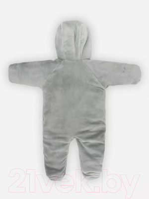 Изображение товара Комбинезон прогулочный детский Rant Fluffy с царапками / 139-68 (серый, р.68)
