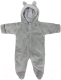 Миниатюра изображения товара Комбинезон прогулочный детский Rant Fluffy с царапками / 139-68 (серый, р.68)
