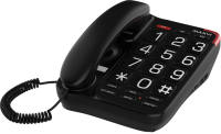 Проводной телефон Maxvi CB-01 (черный) - 
