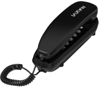 Проводной телефон Maxvi CS-01 (черный) - 