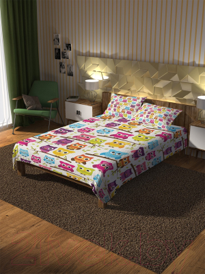 Набор текстиля для спальни Ambesonne 160x220 / bcsl_10816