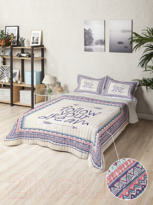 Набор текстиля для спальни Ambesonne Следуй за мечтой 160x220 / bcsl_26715