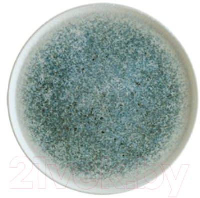 Тарелка столовая обеденная Bonna Lunar ocean blue / S-MT-LUNOCHYG22DZ