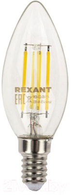 Лампа Rexant Свеча 604-084