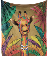 Плед JoyArty Разноцветный жираф / blan_385250 (180x230) - 