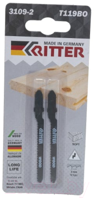 Изображение товара Набор пильных полотен RITTER 3109-2 (2шт)