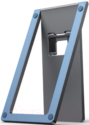 Держатель для смартфонов Baseus Foldable Metal Desktop Holder / LUKP000013 (серый)