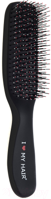 Изображение товара Расческа ILMH Spider Soft 1501 М (черный матовый)