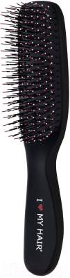 Изображение товара Расческа ILMH Spider Soft 1501 М (черный матовый)