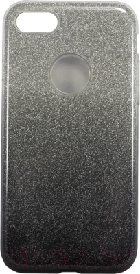 Чехол-накладка Case Brilliant Paper для iPhone 7/8 (серебристый/черный)