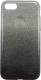 Чехол-накладка Case Brilliant Paper для iPhone 7/8 (серебристый/черный) - 