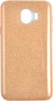 Чехол-накладка Case Brilliant Paper для Galaxy J4 (золото) - 