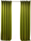 Миниатюра изображения товара Комплект штор Модный текстиль 03L / 112MT391020 (250x210, 2шт, лайм)