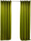 Миниатюра изображения товара Комплект штор Модный текстиль 01L / 112MT391020 (250x210, 2шт, лайм)