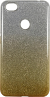 Чехол-накладка Case Brilliant Paper для Redmi Note 5A Prime (серебристый/золото) - 