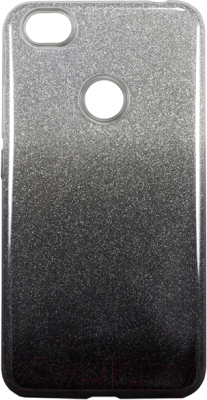 Чехол-накладка Case Brilliant Paper для Redmi Note 5A Prime (серебристый/черный)