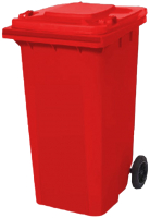 Контейнер для мусора Nemkar CTK 3003R (120л, красный) - 
