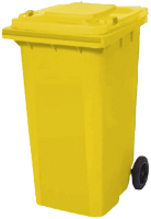 Контейнер для мусора Nemkar CTK 3003Y (120л, желтый) - 