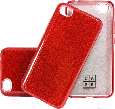 Чехол-накладка Case Brilliant Paper для Redmi Note 5A (красный)