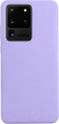 Чехол-накладка Case Liquid для Galaxy S20 Ultra (фиолетовый)