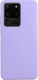 Чехол-накладка Case Liquid для Galaxy S20 Ultra (фиолетовый) - 