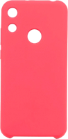 Чехол-накладка Case Liquid для Honor 8A (розовый/красный) - 