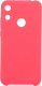 Чехол-накладка Case Liquid для Honor 8A (розовый/красный) - 
