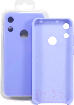 Чехол-накладка Case Liquid для Honor 8A (светло-фиолетовый)
