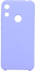 Чехол-накладка Case Liquid для Honor 8A (светло-фиолетовый) - 