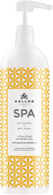 Гель для душа Kallos SPA Бодрящий с бразильским апельсиновым маслом (1л)