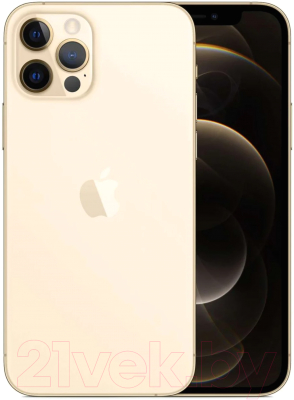 Смартфон Apple iPhone 12 Pro 256GB / 2BMGMR3 восстановленный Breezy Грейд B (золото)