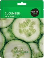 Маска для лица тканевая Consly Daily Solution Cucumber Mask Sheet (25мл) - 
