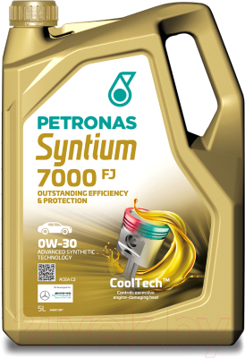 Моторное масло Petronas Syntium Syntium 7000 FJ 0W30 / 70670M12EU (5л)