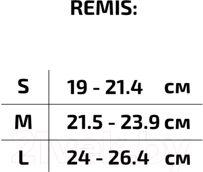 Роликовые коньки Ridex Remis (р-р 31-34, красный)