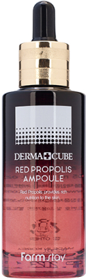 Сыворотка для лица FarmStay Derma Cube Red Propolis Ampoule Serum (100мл)