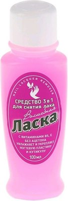 

Жидкость для снятия лака, Ласка без ацетона