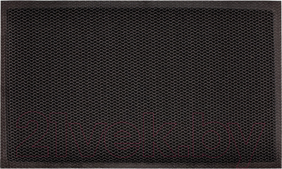 Коврик грязезащитный ComeForte Mesh Mat 45x75 (серый/черный)