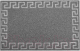 Коврик грязезащитный ComeForte Meander 60x90 (серый) - 