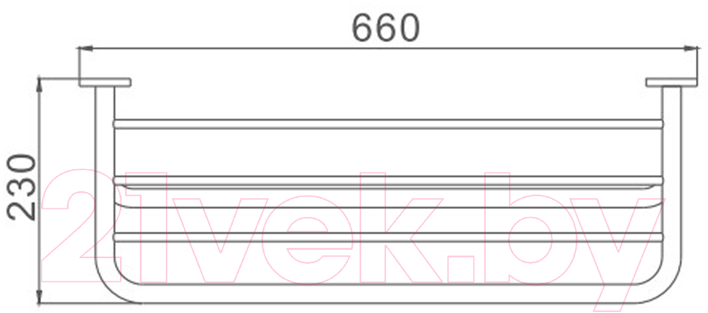 Держатель для полотенца Haiba HB804