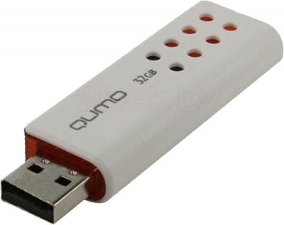 Usb flash накопитель Qumo Domino 32GB (Red) - общий вид
