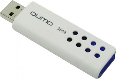 Usb flash накопитель Qumo Domino 16GB (Blue) - общий вид