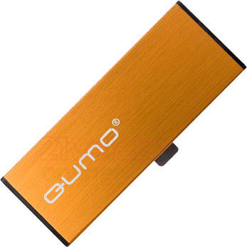 Usb flash накопитель Qumo Aluminium 16GB (Orange) - общий вид