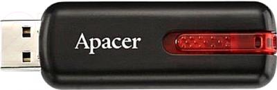 Usb flash накопитель Apacer Handy Steno AH326 Black 64GB (AP64GAH326B-1) - общий вид