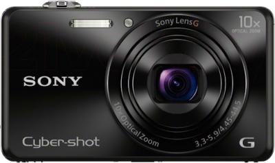 Компактный фотоаппарат Sony Cyber-shot DSC-WX220 - вид спереди