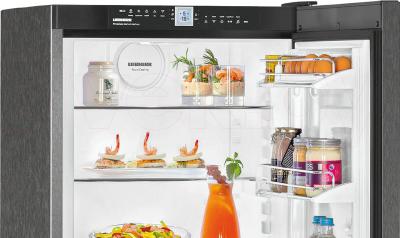 Холодильник с морозильником Liebherr CBNPbs 3756 - управление
